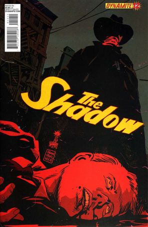 Shadow (5th Series) 12D published by Dynamite with cover art by Francesco Francavilla