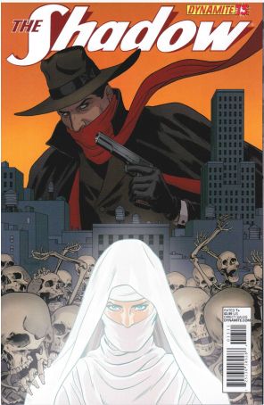 Shadow (5th Series) 13B published by Dynamite with cover art by Paolo Rivera