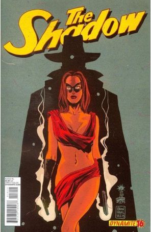 Shadow (5th Series) 16D published by Dynamite with cover art by Francesco Fracavilla