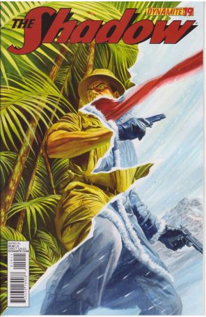 Shadow (5th Series) 19 published by Dynamite with cover art by Alex Ross