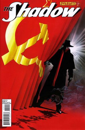 Shadow (5th Series) 20A published by Dynamite with cover art by Alex Ross