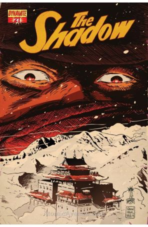 Shadow (5th Series) 21B published by Dynamite with cover art by Francesco Francavilla