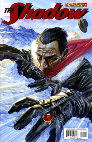 Shadow (5th Series) 21 published by Dynamite with cover art by Alex Ross