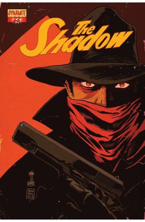 Shadow (5th Series) 22B published by Dynamite with cover art by Francesco Francavilla