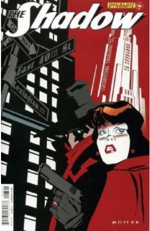 Shadow (5th Series) 23A published by Dynamite with cover art by Dean Motter