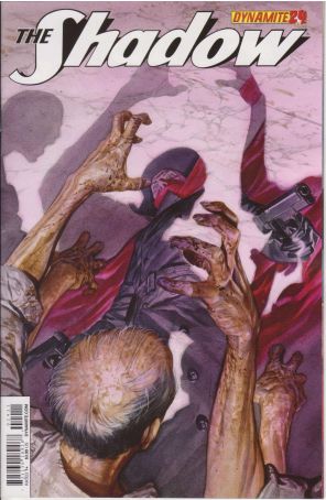 Shadow (5th Series) 24A published by Dynamite with cover art by Alex Ross