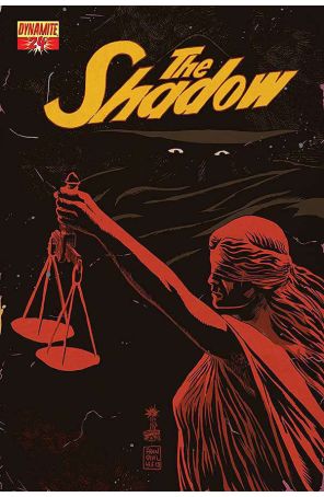 Shadow (5th Series) 24C published by Dynamite with cover art by Francesco Francavilla