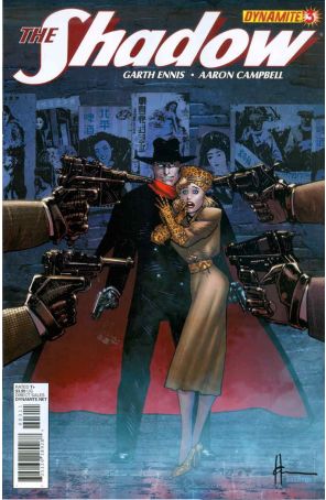 Shadow (5th Series) 3B published by Dynamite with cover art by Howard Chaykin