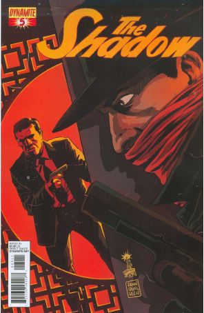 Shadow (5th Series) 5D published by Dynamite with cover art by Francesco Francavilla