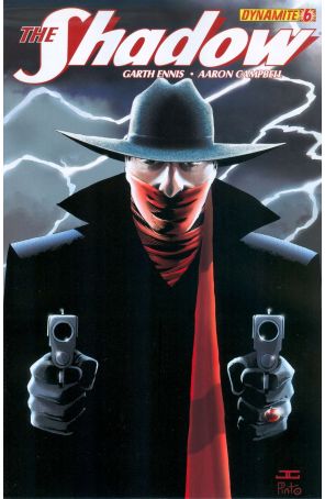 Shadow (5th Series) 6C published by Dynamite with cover art by John Cassaday