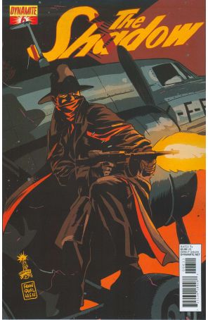 Shadow (5th Series) 6D published by Dynamite with cover art by Francesco Francavilla
