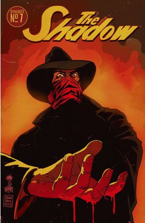 Shadow (5th Series) 7D published by Dynamite with cover art by Francesco Francavilla
