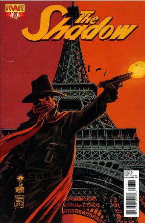 Shadow (5th Series) 8D published by Dynamite with cover art by Francesco Francavilla