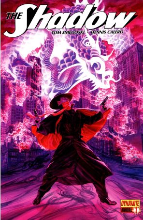 Shadow (5th Series) Annual 1 published by Dynamite with cover art by Alex Ross