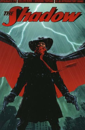 Shadow (6th Series) 1 published by Dynamite with cover art by Jackson Guice