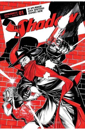 Shadow (7th Series) 1C published by Dynamite with cover art by Brandon Peterson