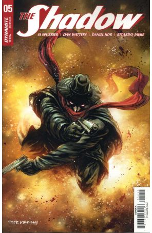 Shadow (7th Series) 5A published by Dynamite with cover art by Tyler Kirkham