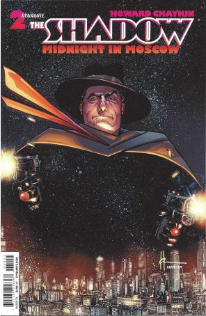 Shadow: Midnight In Moscow 2 published by Dynamite with cover art by Howard Chaykin