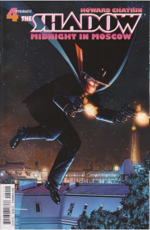 Shadow: Midnight In Moscow 4 published by Dynamite with cover art by Howard Chaykin