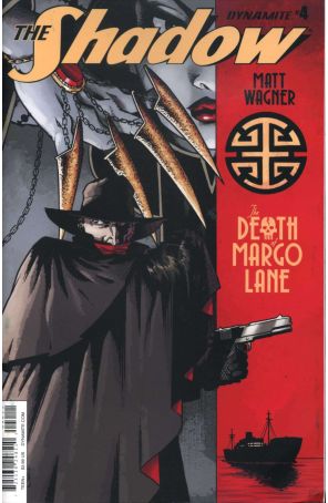 Shadow: The Death of Margo Lane 4A published by Dynamite with cover art by Matt Wagner