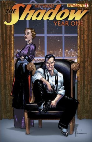 Shadow: Year One 1D published by Dynamite with cover art by Howard Chaykin