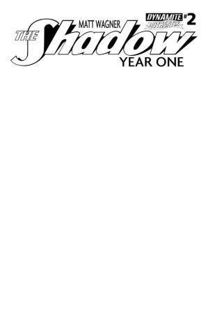 Shadow: Year One 2J published by Dynamite with cover art by Lee Buckingham Ross