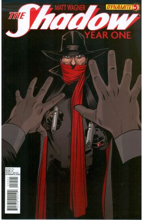 Shadow: Year One 5I published by Dynamite with cover art by Wilfredo Torres
