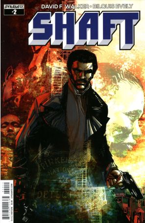 Shaft (Vol. 1) 2A published by Dynamite with cover art by Bill Sienkiewicz