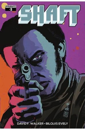Shaft (Vol. 1) 3B published by Dynamite with cover art by Francesco Francavilla