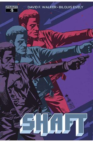 Shaft (Vol. 1) 5B published by Dynamite with cover art by Francesco Francavilla