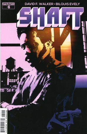 Shaft (Vol. 1) 6A published by Dynamite with cover art by Bill Sienkiewicz
