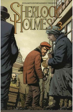 Sherlock Holmes (Dynamite) 3 published by Dynamite with cover art by John Cassaday