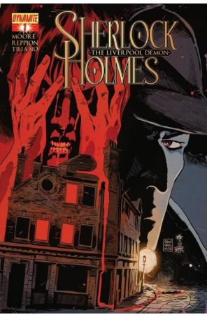 Sherlock Holmes: The Liverpool Demon 1 published by Dynamite with cover art by Francesco Francavilla