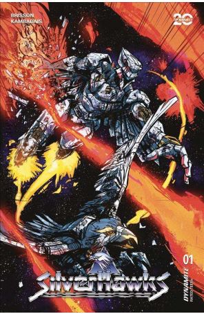 Silverhawks (Dynamite) 1R published by Dynamite with cover art by David Cousens