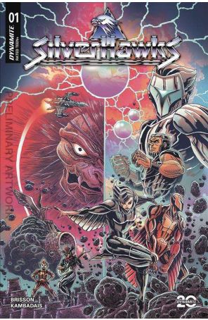 Silverhawks (Dynamite) 1S published by Dynamite with cover art by James Stokoe