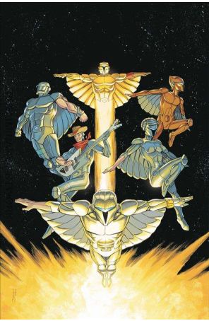 Silverhawks (Dynamite) 1V published by Dynamite with cover art by Declan Shalvey
