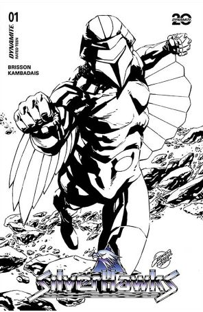 Silverhawks (Dynamite) 1ZQ published by Dynamite with cover art by Geraldo Borges