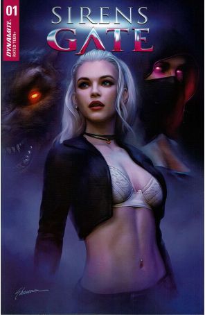 Sirens Gate 1A published by Dynamite with cover art by Shannon Maer