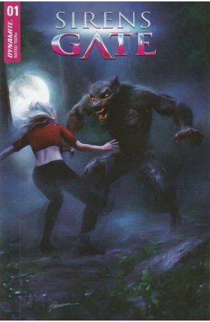 Sirens Gate 1E published by Dynamite with cover art by Shannon Maer