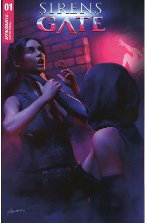 Sirens Gate 1H published by Dynamite with cover art by Shannon Maer