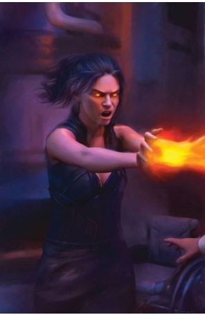 Sirens Gate 2K published by Dynamite with cover art by Shannon Maer