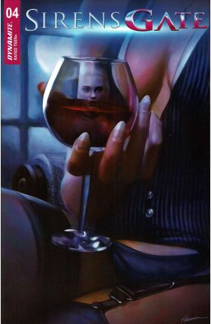 Sirens Gate 4A published by Dynamite with cover art by Shannon Maer