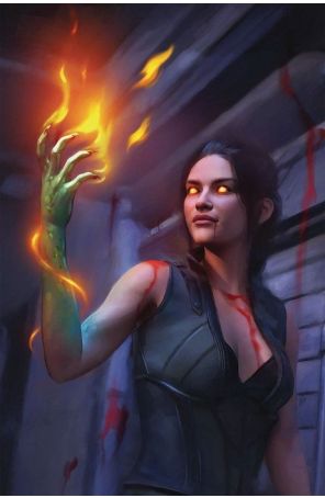 Sirens Gate 4G published by Dynamite with cover art by Shannon Maer