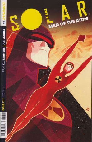 Solar, Man of the Atom (Vol. 3) 3 published by Dynamite with cover art by Juan Doe