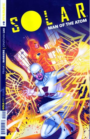 Solar, Man of the Atom (Vol. 3) 9A published by Dynamite with cover art by Marc Laming