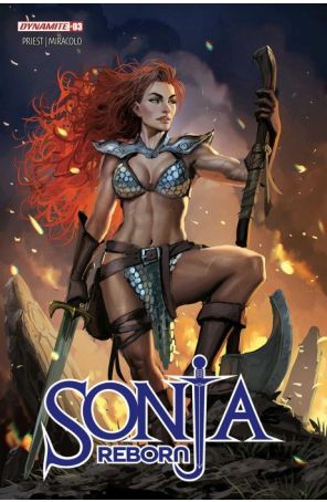 Sonja Reborn 3A published by Dynamite with cover art by Stjepan Šeji?