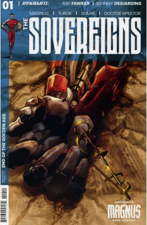The Sovereigns 1A published by Dynamite with cover art by Stephen Segovia