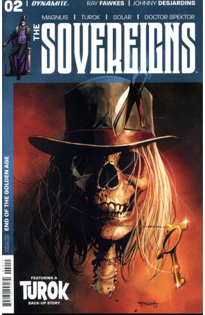 The Sovereigns 2A published by Dynamite with cover art by Stephen Segovia