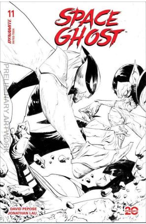 Space Ghost (Dynamite) 11H published by Dynamite with cover art by Jae Lee