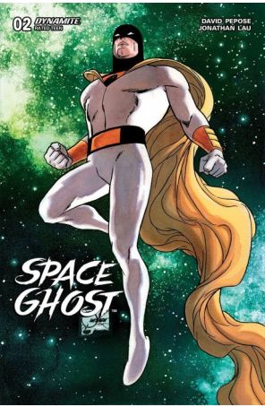 Space Ghost (Dynamite) 2ZA published by Dynamite with cover art by Joe Quesada